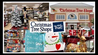 CHRISTMAS TREE SHOP and That! | Christmas Shop with Me