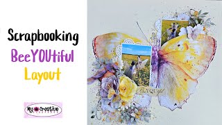 Scrapbooking BeeYOUtiful Layout- My Creative Scrapbook