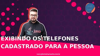 Exibindo os telefones cadastrado para a pessoa