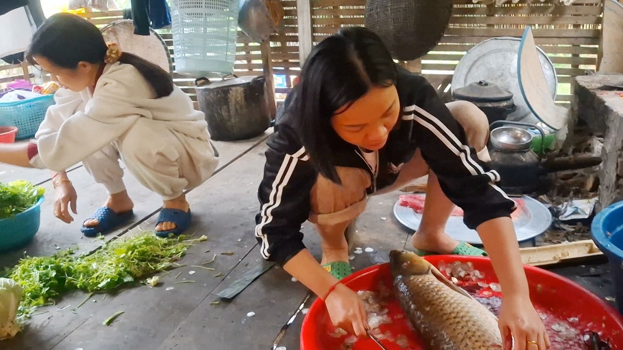 Đứa Cháu Gái Làm Con Cá Trắm To Đãi Chú Buổi Đầu Xuân | Quach trinh tv