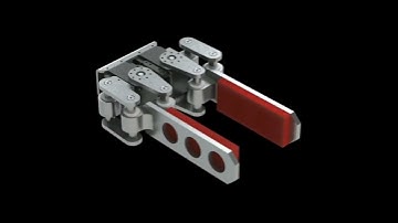 Robotic gripper Design & Animation #shorts