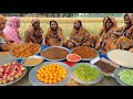 Muslim Ramadan Iftar - Traditional Spice Chola, Beguni, Piaji, Sweet Payesh &amp; Healthy Fruits