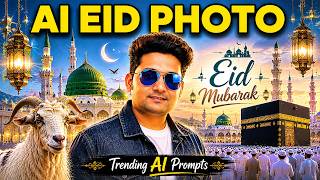Eid-ul-Adha AI Photo Editing: How to Create Bakra Eid Special Photos with ChatGPT & Gemini AI 🌙✨ screenshot 2