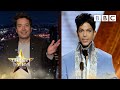 How Prince challenged Jimmy Fallon to ping-pong 😂 The Graham Norton Show - BBC