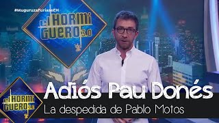 Video thumbnail of "Pablo Motos se despide de Pau Donés, el vocalista de Jarabe de Palo - El Hormiguero 3.0"
