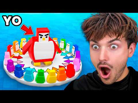 SURVIVE the PENGUIN to WIN in KNOCKOUT ROBLOX