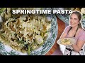 Springtime pasta recipe  easy weeknight dinner