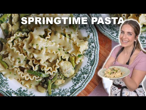 Springtime Pasta Recipe - Easy Weeknight Dinner!