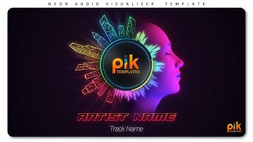 Neon Audio Visualizer - Free After Effect Template