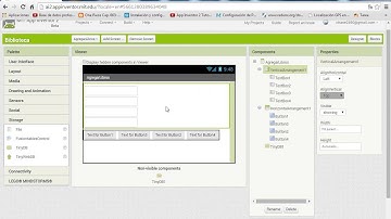 App inventor 2 Insertar, eliminar, modificar, buscar, spinner en app inventor parte 1-5