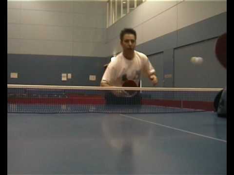 Table Tennis Backhand Flick