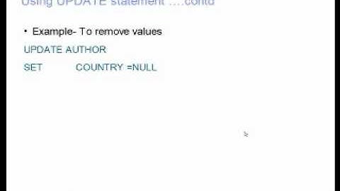 Chapter 7(10) - Insert, update, and delete data Part 2