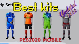 BEST KITS IN PES2020Mobile | Best kits in PES2020Mobile 