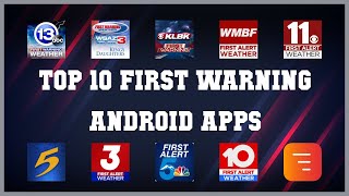 Top 10 First Warning Android App | Review screenshot 1