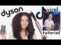 HOW TO PROPERLY USE THE DYSON AIRWRAP - FOLLOWING VIRAL TIKTOK TUTORIAL ON 3B CURLS