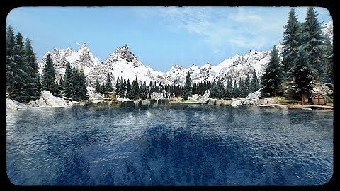 Skyrim SE:Time-lapse graphics with ENB