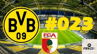 Fifa 23 Karrieremodus BVB 23 13. Spieltag vs Augsburg