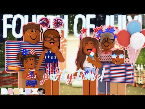 We Had A Fourth Of July Party So Many Fireworks Roblox Bloxburg Roleplay Youtube - roblox bloxburg roleplay it's akeila