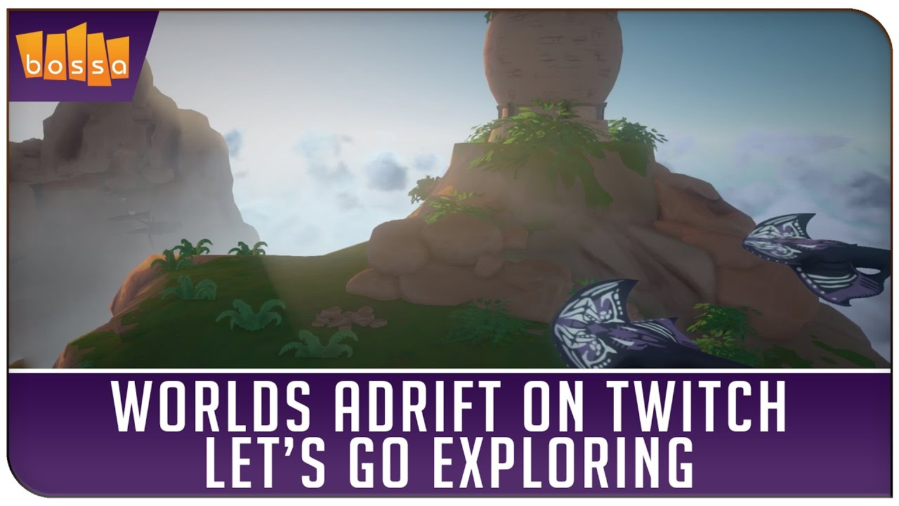 Worlds Adrift on Twitch - Let's Go Exploring