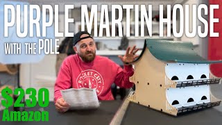 Assembling a Purple Martin House