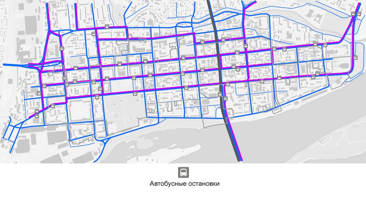 Автобус онлайн карта красноярск