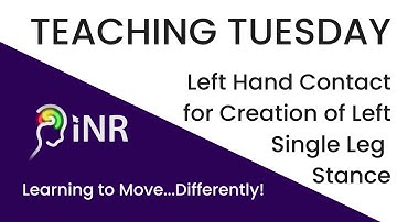 Bobath Concept: Left Hand Contact to Create Left Single Leg Stance