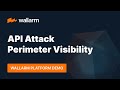 Wallarm platform demo api attack perimeter visibility