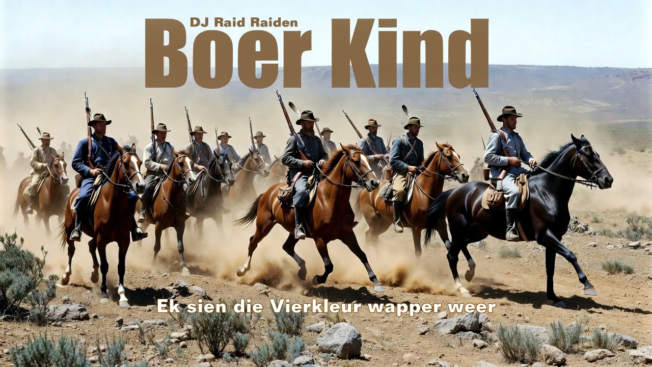 BOER KIND - Ek sien die Vierkleur wapper weer - Ons steun op mekaar - Album 3
