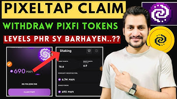 PixelTap Tokens Claim | PIXFI Coins Withdraw | Staking and Latest Update | Can Still Level Up ..????