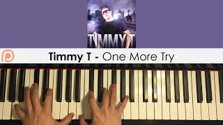 Timmy T - One More Try (Piano Cover) | Patreon Dedication #173