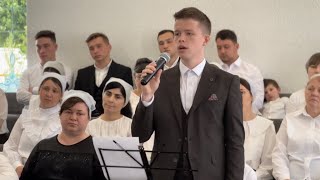 картинка: Вижу я сад, Гефсиманский тот сад || соло Миша