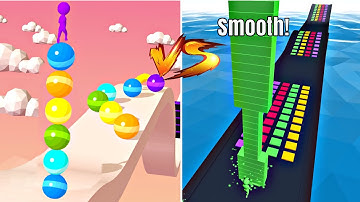 MAX LEVELS Stack Color vs Stack Rider🔮🟢🔵:All Levels Gameplay Walkthrough Android, iOS BIG UPDATE