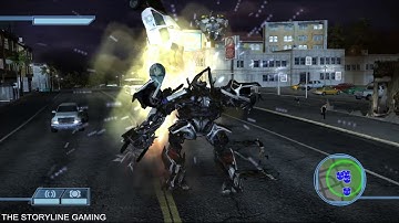 Transformers: The Game - Decepticons - Level 2-1 "Rough Justice" (The Hunt For Sam Witwicky)