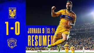 📹 El Resumen | Tigres 1 - 0 Juárez | Jornada 9 | Clausura 2024