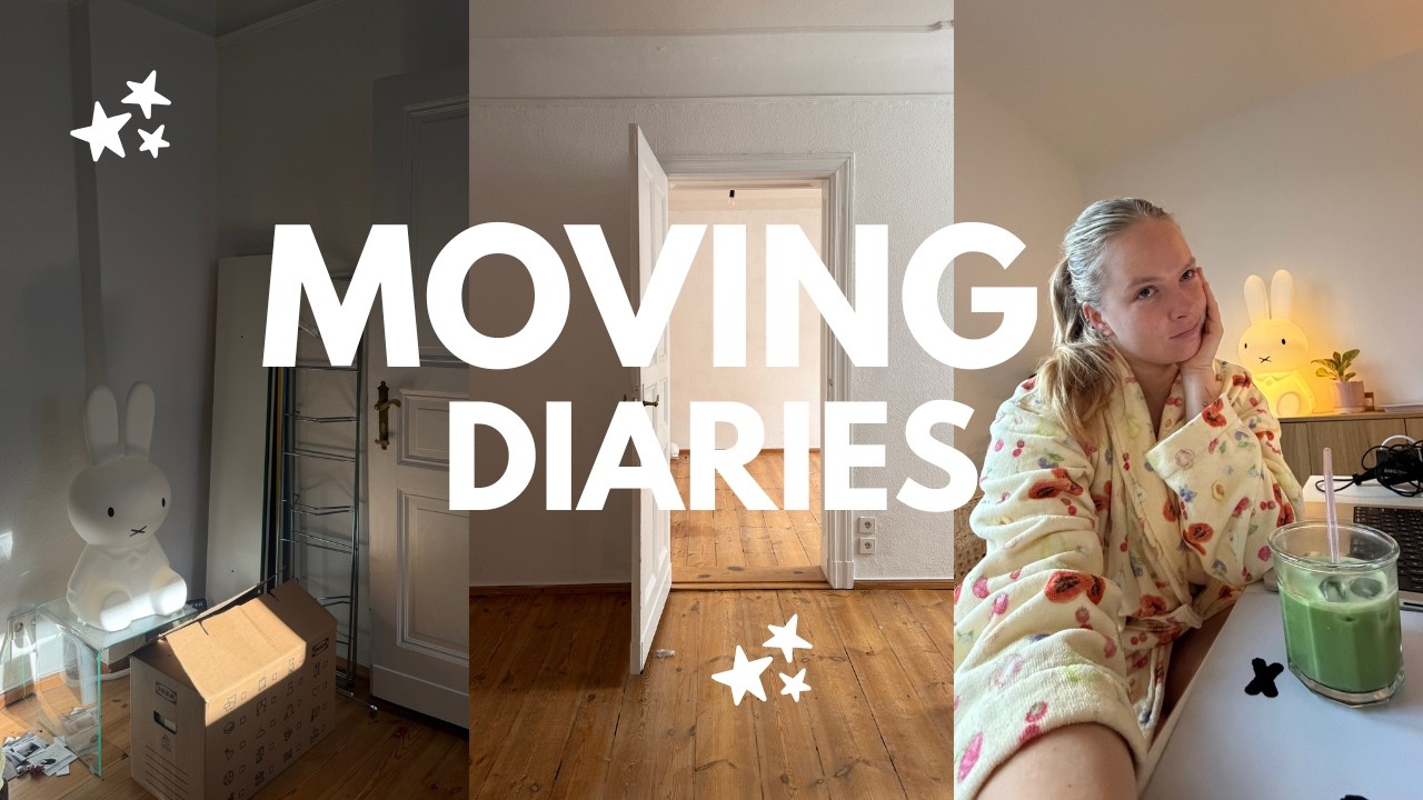 Moving Diaries 📦 ich zeige euch meine neue Wohnung & Umzug juhuuu