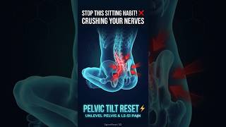 STOP Sitting Cross-Legged! ❌ Crushing L5-S1 Nerve #Shorts #usa