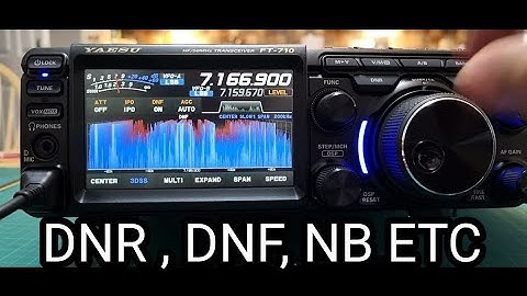 YAESU FT-710 DSP, DNF, NB IPO, AMP1/2