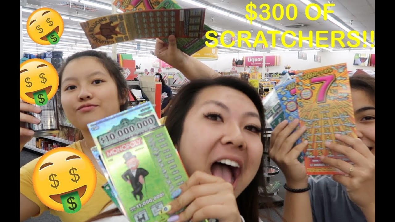 I BOUGHT 300 WORTH OF SCRATCHERS... YouTube