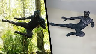 Stunts From Black Panther In Real Life (Marvel, Avengers)