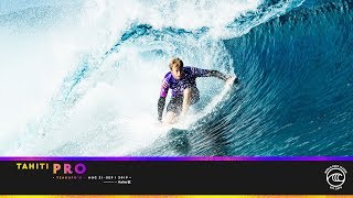 Smith vs. Zietz vs. Drollet - Elimination Round, Heat 1 - Tahiti Pro Teahupo'o 2019