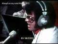 Video thumbnail of "Always on my Mind Elvis Presley in the Studio March 1972 Full Song!"