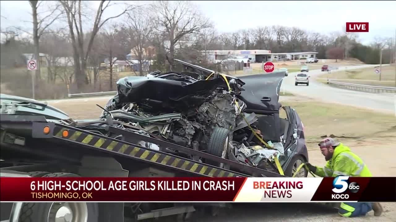Tishomingo crash claims six lives YouTube