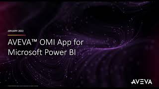 Embed Microsoft Power BI within AVEVA System Platform & OMI screenshot 2