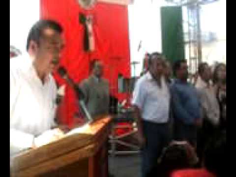 SANTA MARIA DEL RIO TOMA DE PROTESTA DEL PRESIDENTE MUNICIPAL PASCUAL MARTINEZ M