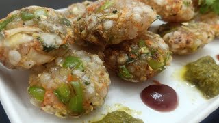 No oil easy 10 minutes healthy recipe|Sabudana potato ball|Easy Party snack recipe|ब्रेकफास्ट रेसिपी