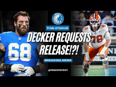 BREAKING: Lions Star LT Taylor Decker Wants Out