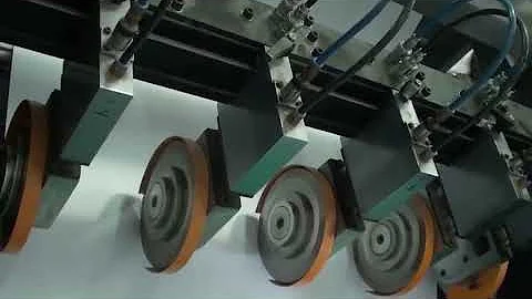 Customer site CHM A4-2 small capacity A4 Cutting and wrapping machine