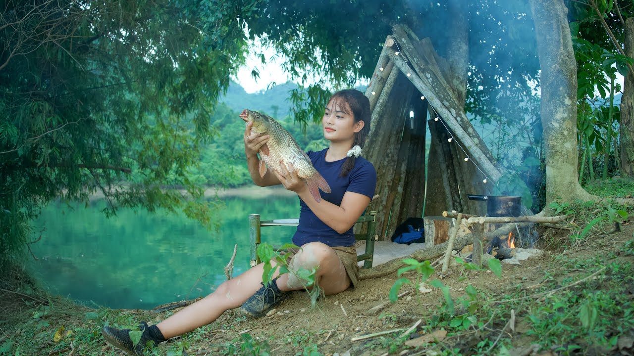 Lake Camping & Fishing Journey: New Bait, Big Catch,Campfire Moments