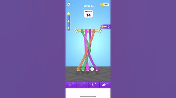 Tangle Master 3D 🧶 untangle rope game level 84