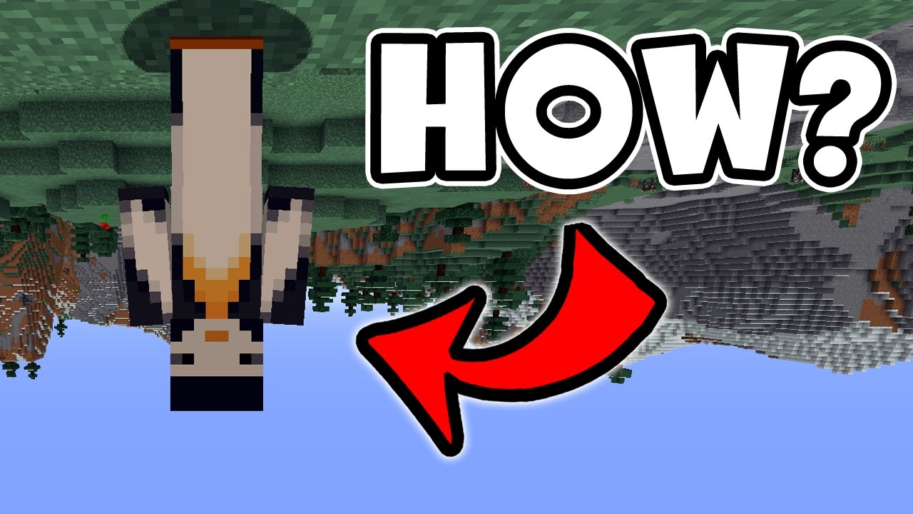 MINECRAFT UPSIDE DOWN YouTube
